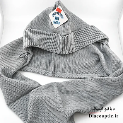شال و کلاه یک تیکه زنانه مدل بافتنی کد 1241