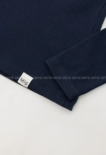 بلوز یقه هفت آستین بلند کد1004556