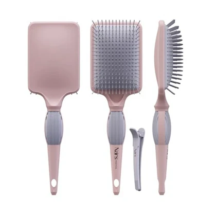 برس پرکتیال مستطیل نارس سوزن پلاستیکی گیره مو