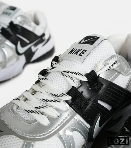 کفش کتانی مردانه و زنانه سفید طوسی مشکی Nike cushlon