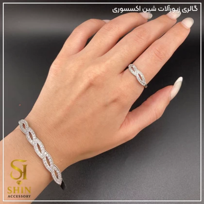 دستبند النگویی انگشتردار کد da04