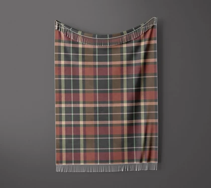 شال مبل ریش دار sofa shawl 150