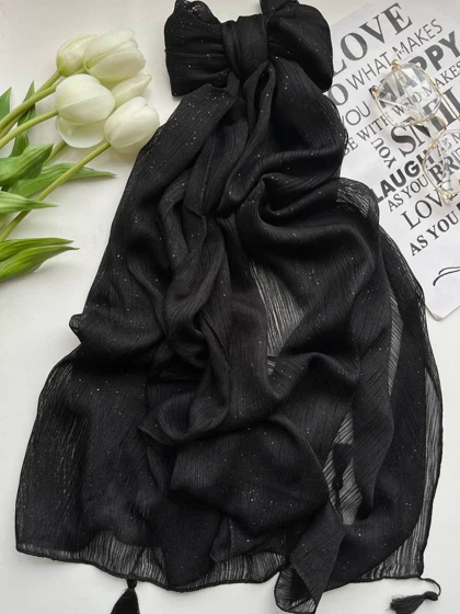 شال حریر شاین دار