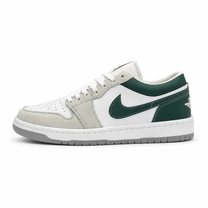 کفش و کتانی مردانه مدل NIKE AIR JORDAN 1 رنگ کرم سبز کد 2285