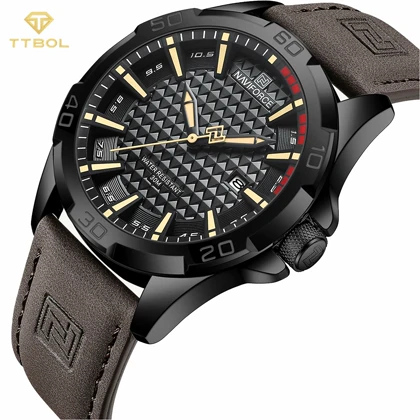 ساعت مچی مردانه ناوی فورس NAVIFORCE NF8023 B/Y/D.BN