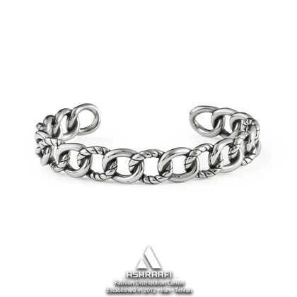 دستبند مردانه استیل Cartier Bracelet SM04