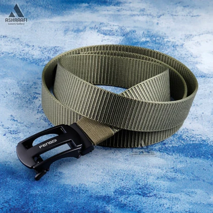 کمربند مردانه برزنتی Rail Belt BL24
