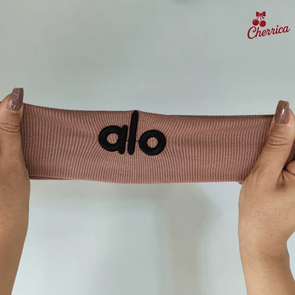 هد بند دخترانه الو alo قهوه ای کد 28