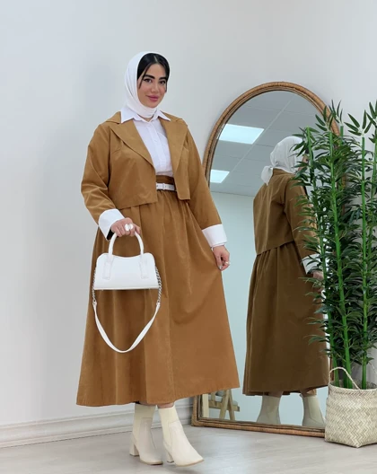 ست کت و دامن تارا(70)کد:4301
