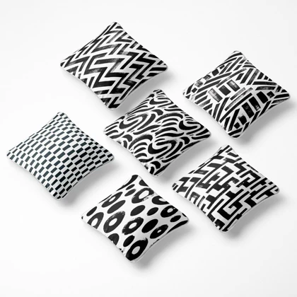 کوسن 6 تکه pillow 6 set 24