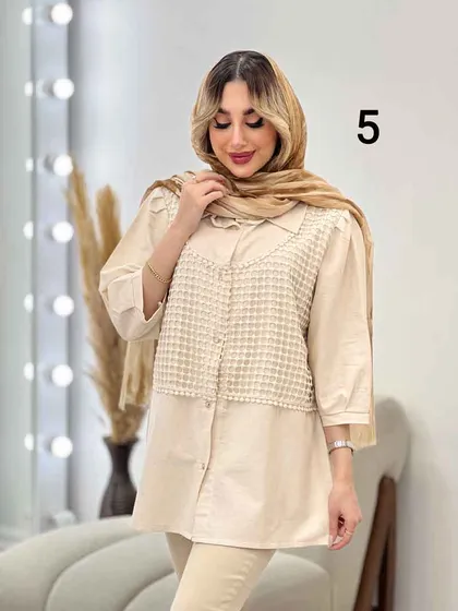 شومیز ترکیبی بهار