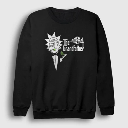 سویشرت طرح ریک و مورتی | Kultura Rick and Morty The Grandfather Printed کد 259916