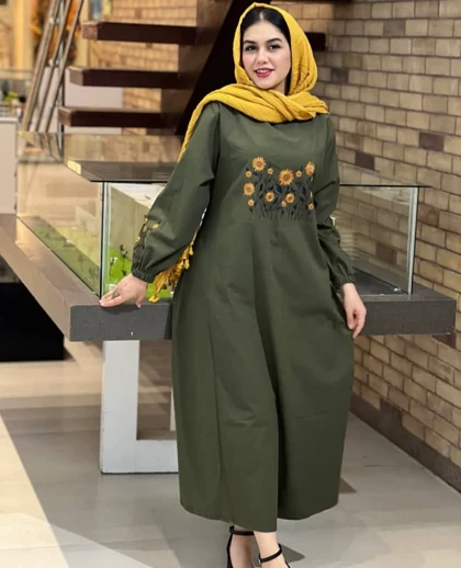 کفتان گلدوزی شده پاییزه