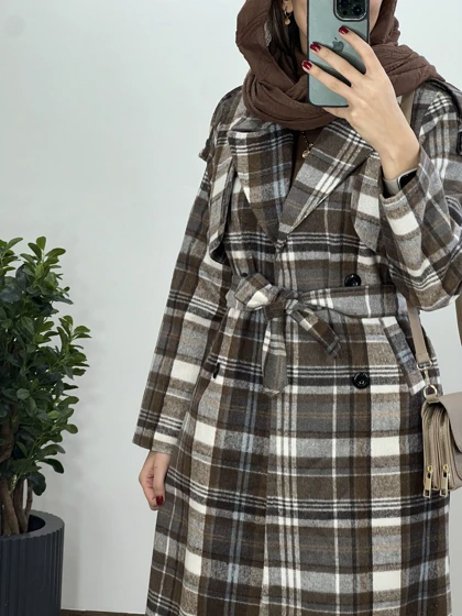 پالتو پشمی بلند دلارام (ایراد دار)