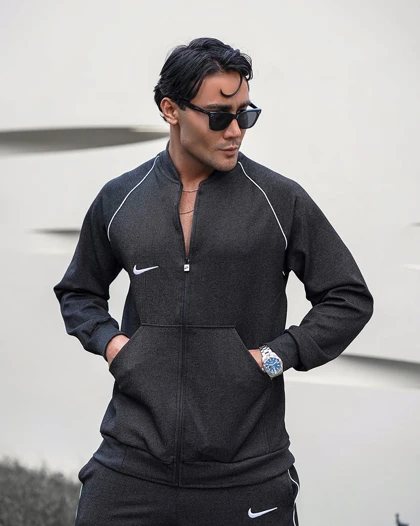 ست گرمکن و شلوار بدنسازی NIKE مشکی