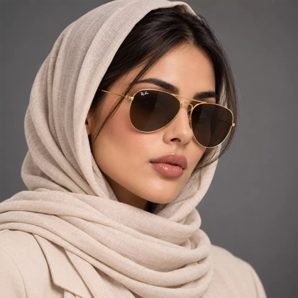 عینک آفتابی ری بن فلزی پلاریزه اورجینال کد RB 3026P