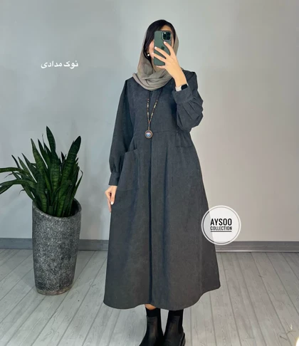 پیراهن مانتویی گیتا
