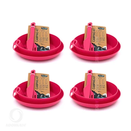 ست ظروف LIFECAMP مدل 21 تکه 4 نفره