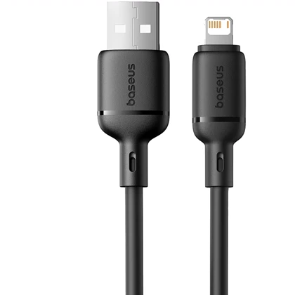 کابل فست شارژ USB به لایتنینگ 2.4 آمپر دو متری بیسوس P10377702113-00