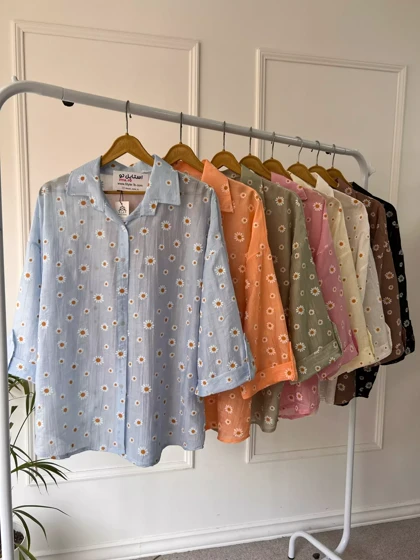 مانتو شومیزی بابونه