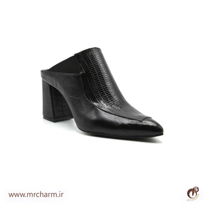 صندل مجلسی چرم پاشنه‌دار mrc2110-12