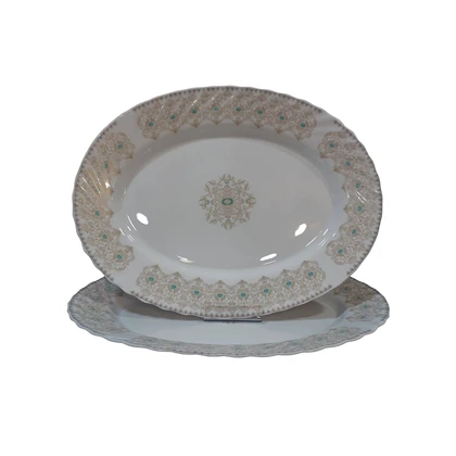 دیس بیضی بزرگ پارس اپال مدل مدرن 148 Pars Opal
