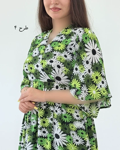 پیراهن فلورا کد 1837