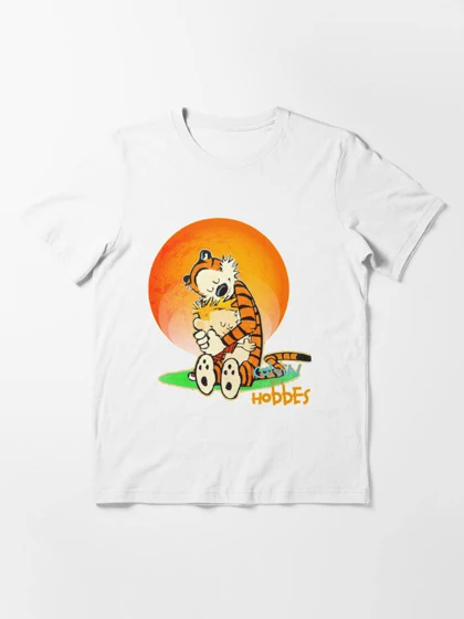 تیشرت Tintin طرح لوگو calvin and hobbes کد 207471
