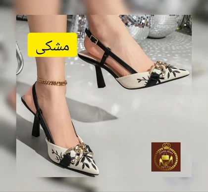 صندل مجلسی پشت‌باز زنانه سلن