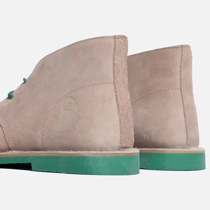 سافاری خاکی سبز جیر دور سبز - Safari Veldskoen C Design Dirty Sand time/Green S Green Line