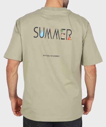 تیشرت لش طرحدار Summer کد 1712