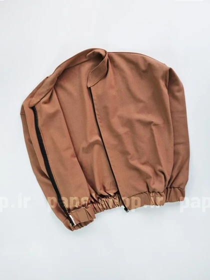 بامبر ساده جلو زیپ