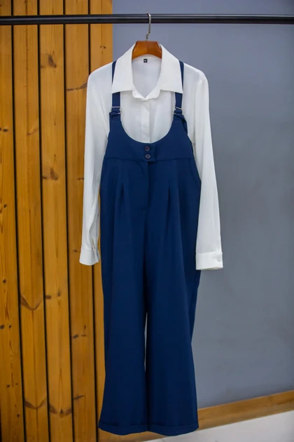 شلوار زنانه دو دکمه دو سگک