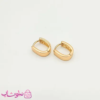 گوشواره کوچک مستطیلی ساده ژوپینگ