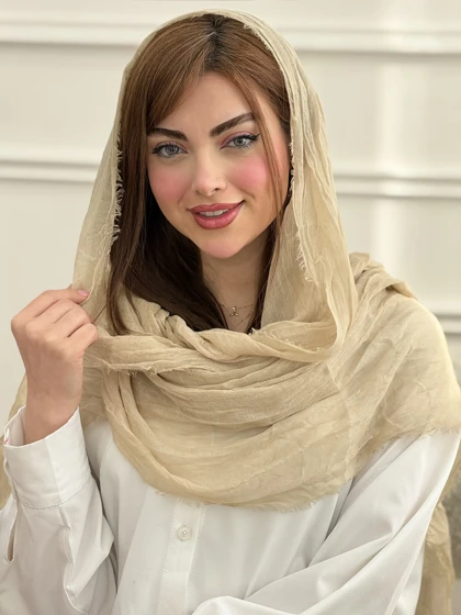 شال نخی چروک دورریش