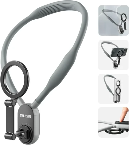 هولدر گردنی مگنتی سیلیوکونی تلسین مدل Telesin MNM-001
