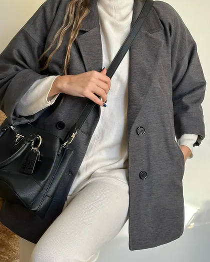 کت یقه‌گرد