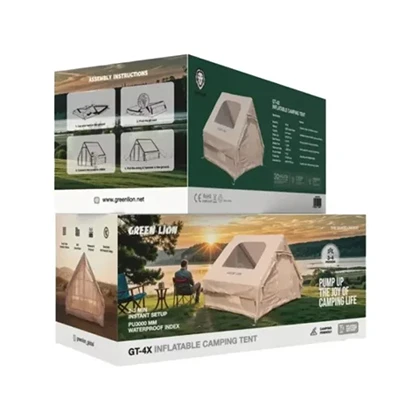 چادر کمپینگ 4 نفره گرین لاین مدل GREEN LION GT-4X GNGT4XTENTBG