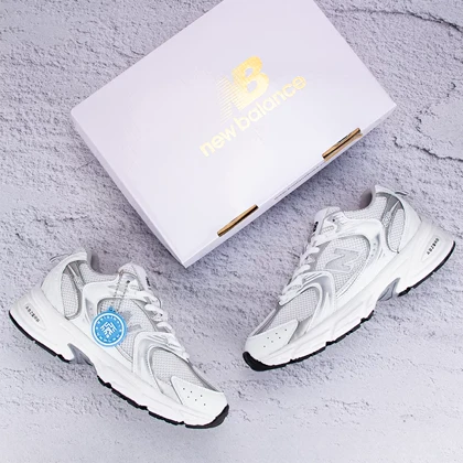 نیوبالانس 530 سفید نقره ای (New Balance 530)