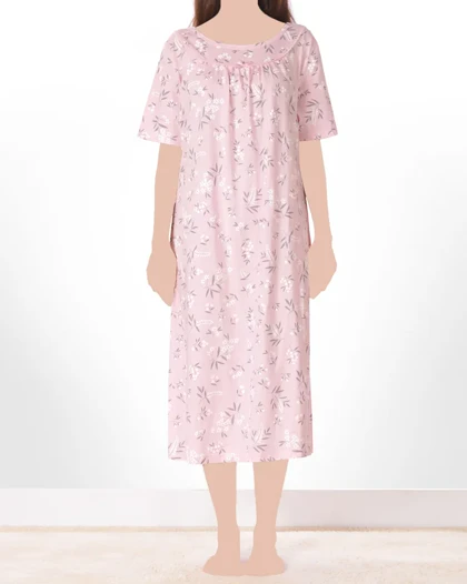 پیراهن آستین کوتاه ارکیده زنانه