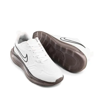 کفش اسپرت Nike مردانه سفید بندی 43406