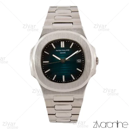 ساعت پتک فیلیپ ناتیلوس مردانه صفحه سبز آبی 103882