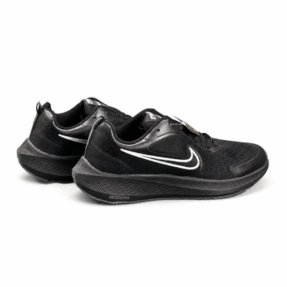کفش کتانی مردانه و بزرگ پا مدل نایک زوم مشکی NIKE ZOOM