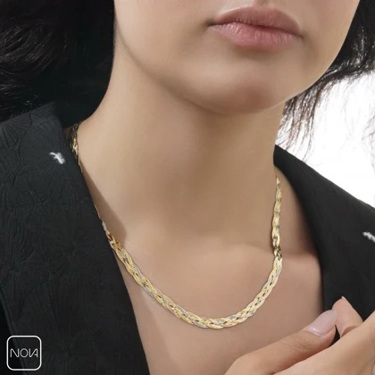 گردنبند نقره کد 251211