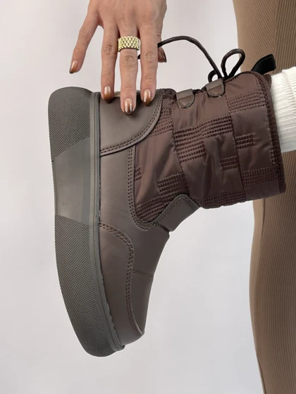 نیم بوت پشت بندی کاپشنی 2367