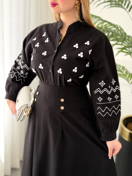 شومیز دارچین 0376