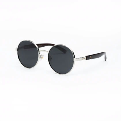 عینک آفتابی زنانه و مردانه کارتیر Cartier مدل Vintage Round پلاریزه
