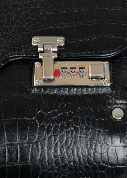 ساک چرم مدل لون کروکو