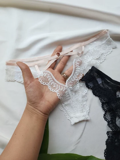 شورت زنانه بکلس تمام دانتل کد: 15643