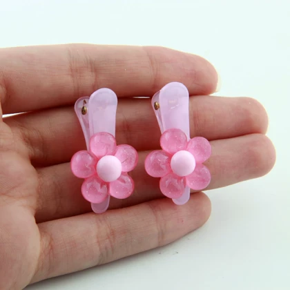 گیره مو دخترانه طرح گلی